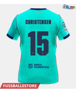 Günstige Barcelona Andreas Christensen #15 3rd trikot 2026-27 Kurzarm